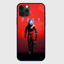 Чехол для iPhone 12 Pro Prey красная планета, цвет: 3D-черный