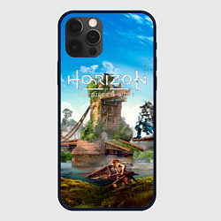 Чехол iPhone 12 Pro Horizon Forbidden West - разрушенный мост