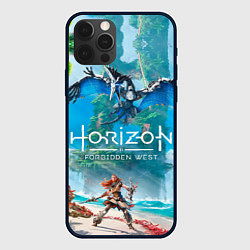 Чехол для iPhone 12 Pro Horizon Запретный Запад Элой, цвет: 3D-черный