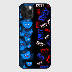 Чехол для iPhone 12 Pro Poppy Half Patter, цвет: 3D-черный