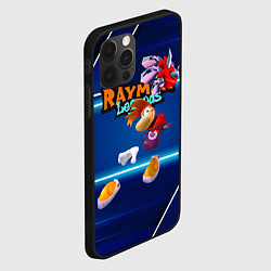 Чехол для iPhone 12 Pro Rayman Legends Blue, цвет: 3D-черный — фото 2