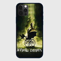 Чехол для iPhone 12 Pro Poster Jeepers Creepers, цвет: 3D-черный