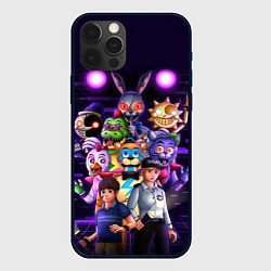 Чехол iPhone 12 Pro Five Nights at Freddys: Security Breach персонажи