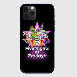 Чехол для iPhone 12 Pro Game Five Nights at Freddys: Security Breach, цвет: 3D-черный