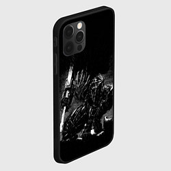 Чехол для iPhone 12 Pro ГАТС В БРОНЕ БЕРСЕРК, цвет: 3D-черный — фото 2