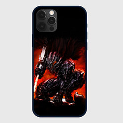 Чехол для iPhone 12 Pro ГАТС В ДОСПЕХАХ БЕРСЕРК, цвет: 3D-черный