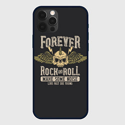 Чехол для iPhone 12 Pro FOREVER ROCK AND ROLL, цвет: 3D-черный