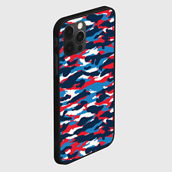 Чехол для iPhone 12 Pro Камуфляж Цветной, цвет: 3D-черный — фото 2