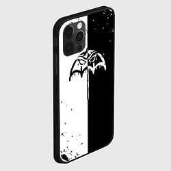 Чехол для iPhone 12 Pro BRING ME THE HORIZON черное былое, цвет: 3D-черный — фото 2