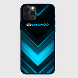 Чехол для iPhone 12 Pro DAEWOO ДЭУ спорт, цвет: 3D-черный