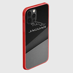 Чехол для iPhone 12 Pro JAGUR оттенки серого, цвет: 3D-красный — фото 2