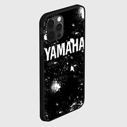 Чехол для iPhone 12 Pro YAMAHA - БРЫЗГИ, цвет: 3D-черный — фото 2