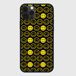 Чехол iPhone 12 Pro Nirvana смайлики