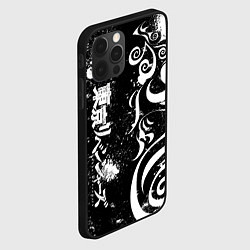 Чехол для iPhone 12 Pro ТОКИЙСКИЕ МСТИТЕЛИ - БРЫЗГИ КРАСКИ, цвет: 3D-черный — фото 2