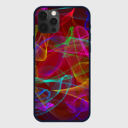 Чехол iPhone 12 Pro Color neon pattern Vanguard