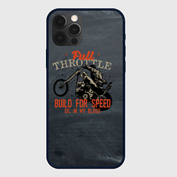 Чехол для iPhone 12 Pro Full Throttle Полный газ, цвет: 3D-черный