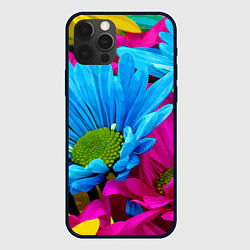 Чехол iPhone 12 Pro Ромашки Pattern