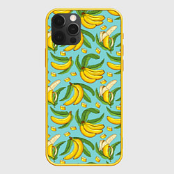 Чехол iPhone 12 Pro Banana pattern Summer Fashion 2022