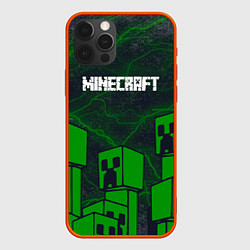 Чехол iPhone 12 Pro Minecraft майнкрафт Зомби