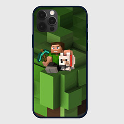 Чехол iPhone 12 Pro Minecraft Heroes Video game