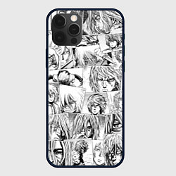 Чехол для iPhone 12 Pro Сага о Винланде pattern, цвет: 3D-черный