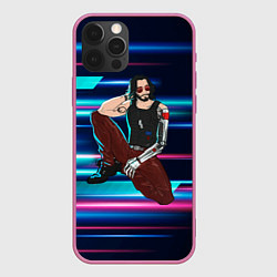 Чехол iPhone 12 Pro Johnny Cyberpunk2077