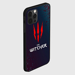 Чехол для iPhone 12 Pro THE WITCHER - ВЕДЬМАК КРАСНЫЕ КОГТИ, цвет: 3D-черный — фото 2