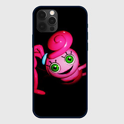 Чехол для iPhone 12 Pro POPPY PLAYTIME - Mommy long legs - Мама длинные но, цвет: 3D-черный