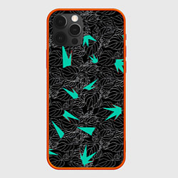 Чехол для iPhone 12 Pro Колючий Cactus, цвет: 3D-красный