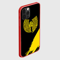 Чехол для iPhone 12 Pro Wu-tang clan логотип, цвет: 3D-красный — фото 2