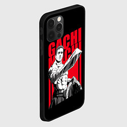 Чехол для iPhone 12 Pro GACHIMUCHI WARRIOR ГАЧИМУЧИ ВОИН, цвет: 3D-черный — фото 2