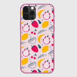 Чехол iPhone 12 Pro Fruit Pattern