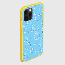 Чехол для iPhone 12 Pro В пузырях, цвет: 3D-желтый — фото 2