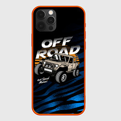 Чехол iPhone 12 Pro OFF - ROAD Внедорожник