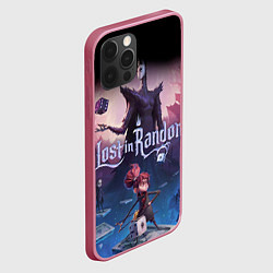 Чехол для iPhone 12 Pro Lost in Random, цвет: 3D-малиновый — фото 2