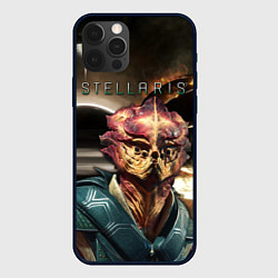 Чехол для iPhone 12 Pro STELLARIS СТЕЛЛАРИС, цвет: 3D-черный