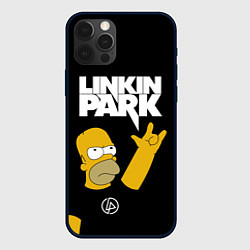 Чехол iPhone 12 Pro LINKIN PARK ГОМЕР СИМПСОН, SIMPSONS