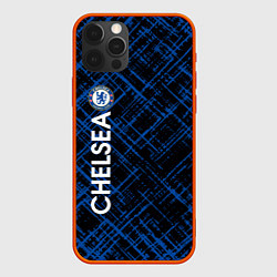 Чехол для iPhone 12 Pro Челси footbal club, цвет: 3D-красный