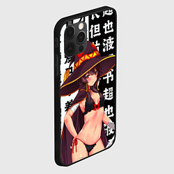 Чехол для iPhone 12 Pro Мегумин коносуба Богиня благословляет этот прекрас, цвет: 3D-черный — фото 2