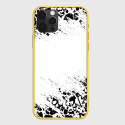 Чехол iPhone 12 Pro Выцветшие потёртости SKULLS