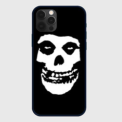 Чехол iPhone 12 Pro Misfits череп