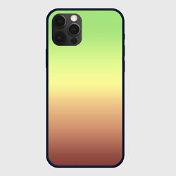 Чехол iPhone 12 Pro Градиент Фисташки Gradient