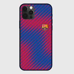 Чехол iPhone 12 Pro Fc barcelona барселона fc абстракция