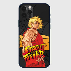 Чехол iPhone 12 Pro Кен Мастерс - Street Fighter