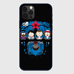 Чехол iPhone 12 Pro Stranger Things South Park