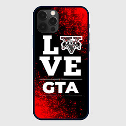 Чехол для iPhone 12 Pro GTA Love Классика, цвет: 3D-черный