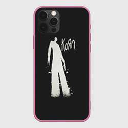 Чехол для iPhone 12 Pro Группа KoЯn Korn, цвет: 3D-малиновый