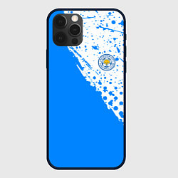 Чехол для iPhone 12 Pro Leicester city Лестер Сити, цвет: 3D-черный