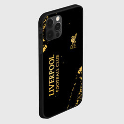 Чехол для iPhone 12 Pro Liverpool гранж, цвет: 3D-черный — фото 2