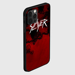 Чехол для iPhone 12 Pro World Painted Blood - Slayer, цвет: 3D-черный — фото 2